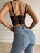 Женский коричневый леопардовый бюстье-корсет на косточках DO2928/4-3 фото 10