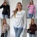 Біла жіноча шовкова блуза з мереживом на зав'язках 3407-5 фото 9